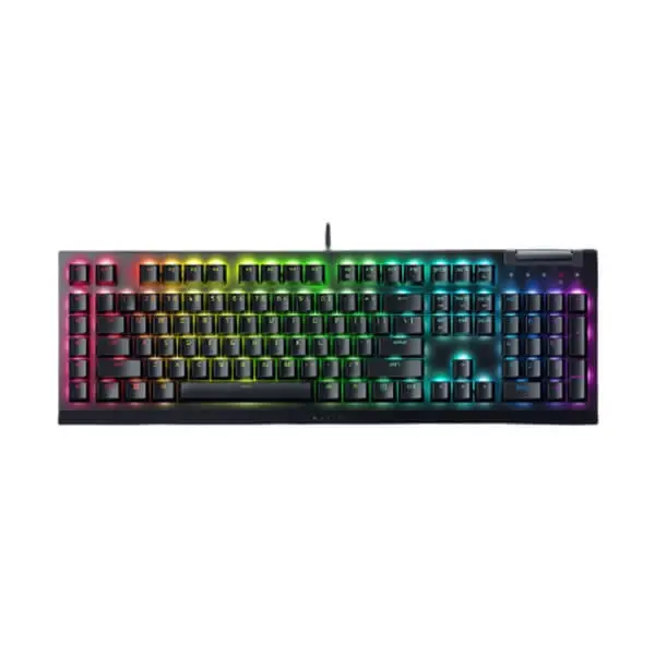Razer BlackWidow V4 X Mechanical Gaming Keyboard Yellow Switches (RZ03-04701800-R3M1)