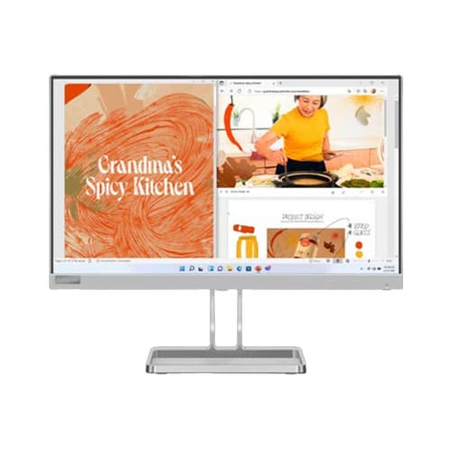 Lenovo L22i-40 22 Inch FHD White Monitor (67AEKACBIN)