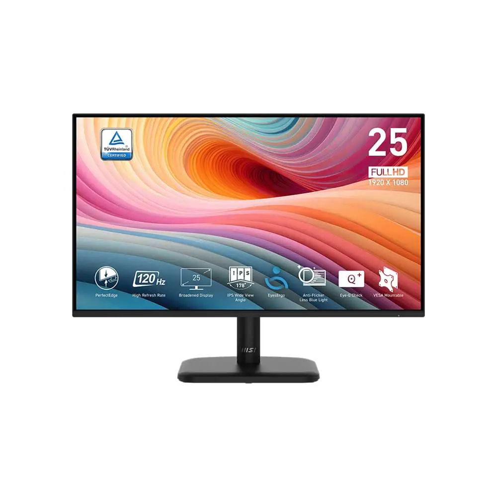 MSI Pro MP251L E2 25 Inch 120Hz FHD Business Productivity Monitor (PRO MP251L E2)