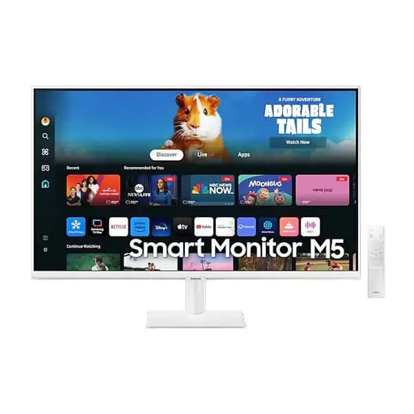 Samsung LS32DM501EWXXL 32 Inch M5 Smart Monitor White (LS32DM501EWXXL)