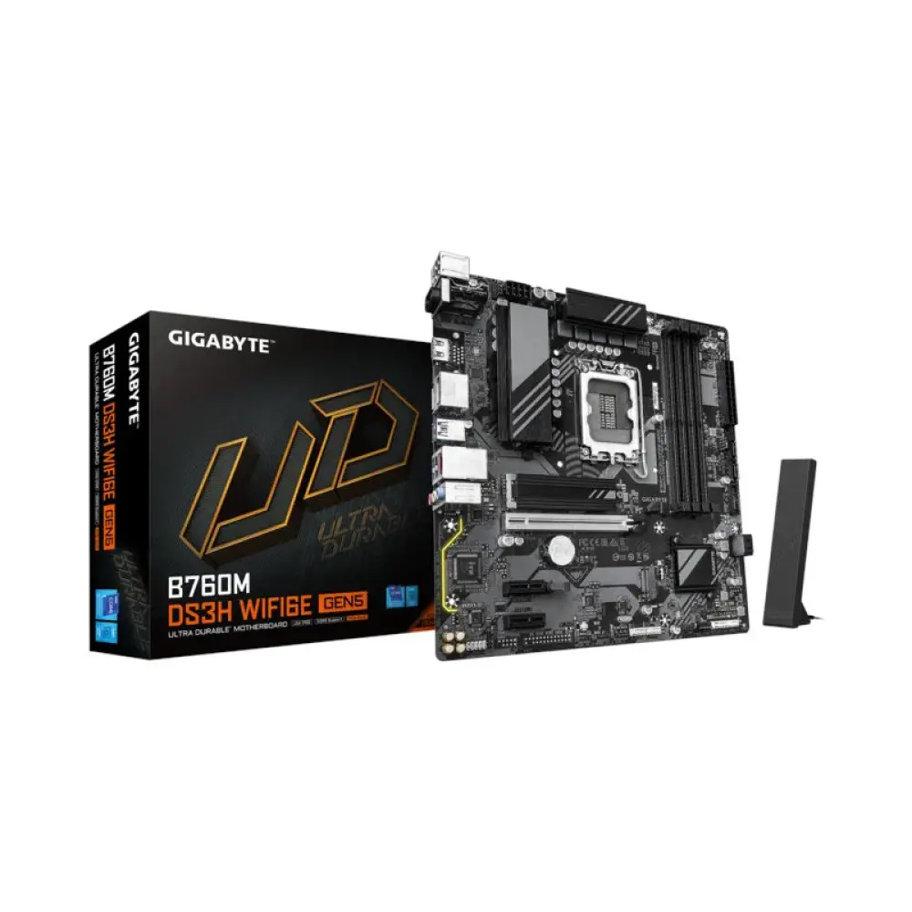 Gigabyte B760M DS3H WIFI6E GEN5 Motherboard