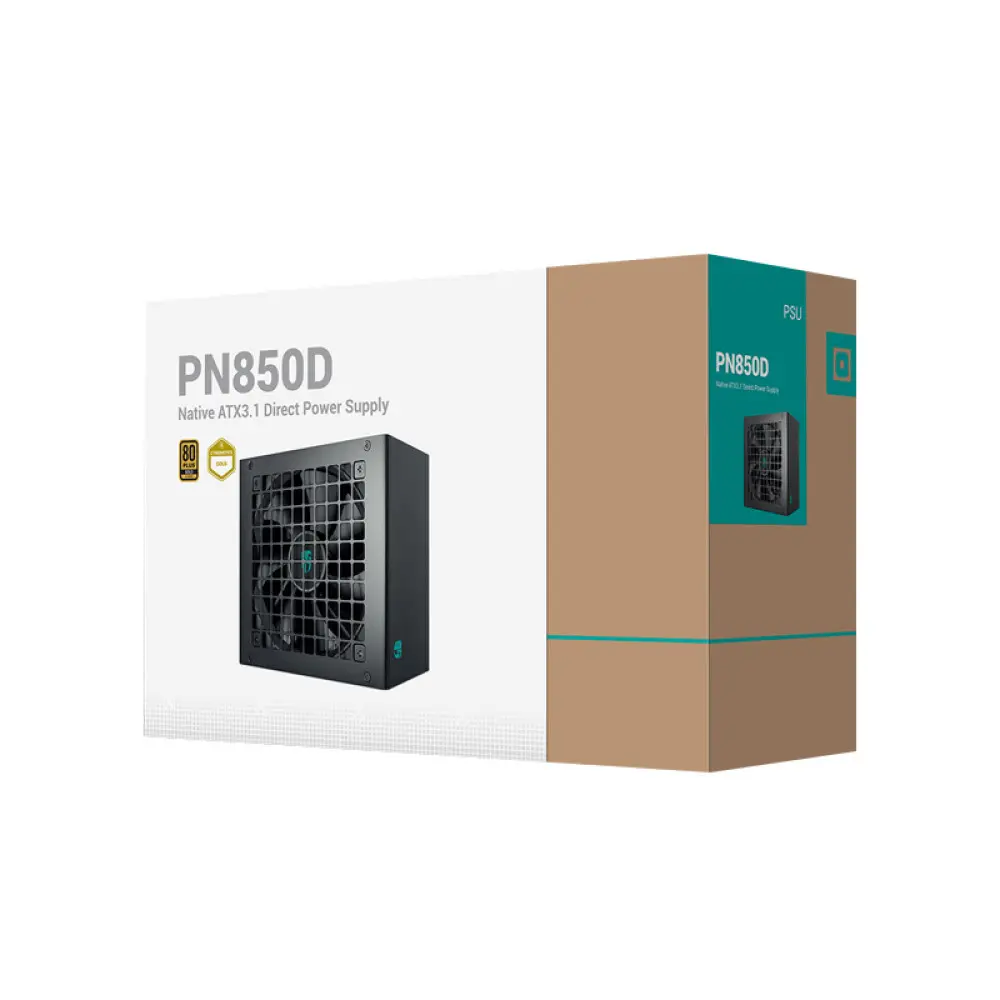 Deepcool Gamer Storm PN850D 850 Watt 80 Plus Gold ATX 3.1 Power Supply (R-PN850D-FC0B-JGIN-V2)